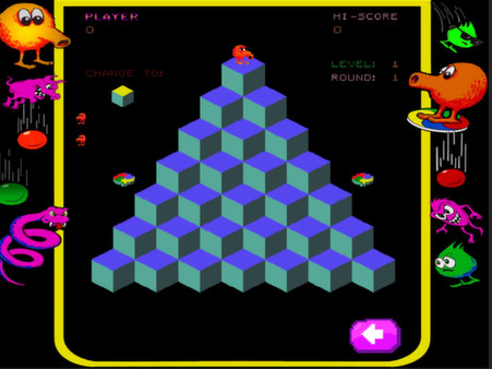 Q*bert: Rebooted Steam