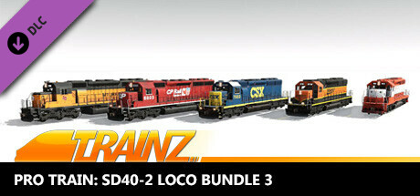 Trainz 2022 DLC - Pro Train: SD40-2 Loco Bundle 3 cover art