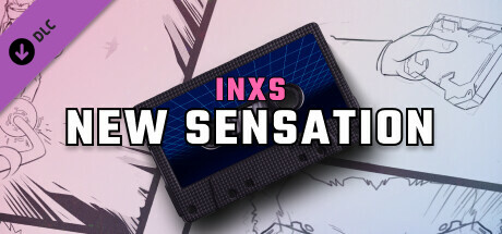 Synth Riders: INXS - “New Sensation” cover art