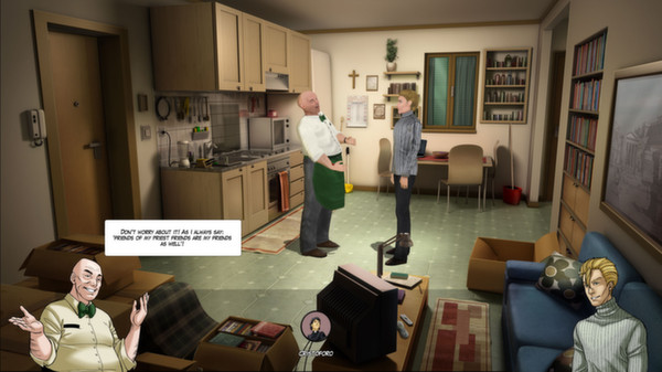 Shadows on the Vatican Act I: Greed game for Linux 1