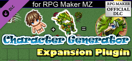 RPG Maker MZ - Character Generator Expansion Plugin cover art