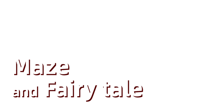 Maze and Fairy tale Logo