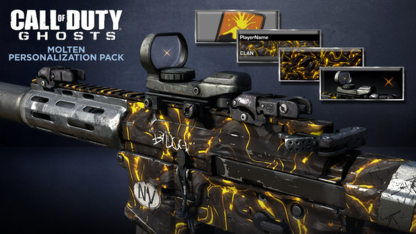 Скриншот из Call of Duty: Ghosts - Molten Personalization Pack