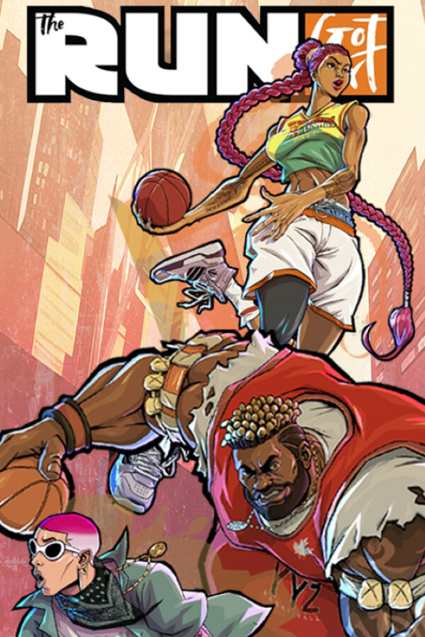 Steam portrait for NBA THE RUN.