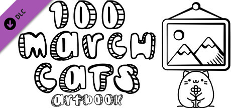 100 March Cats - Artbook cover art