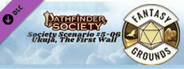 Fantasy Grounds - Pathfinder Society Scenario #5-06: Ukuja, The First Wall