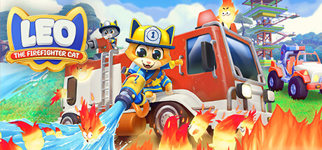 Leo: The Firefighter Cat cover art