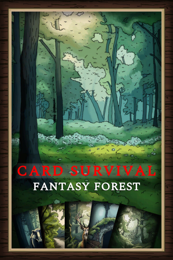 Steam portrait for Card Survival: Fantasy Forest.