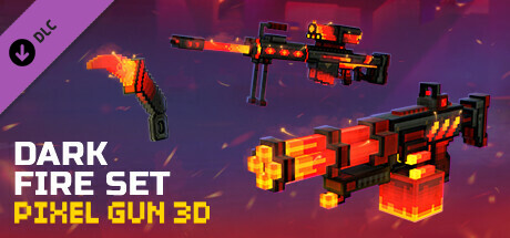 Pixel Gun 3D - Dark Fire Set cover art