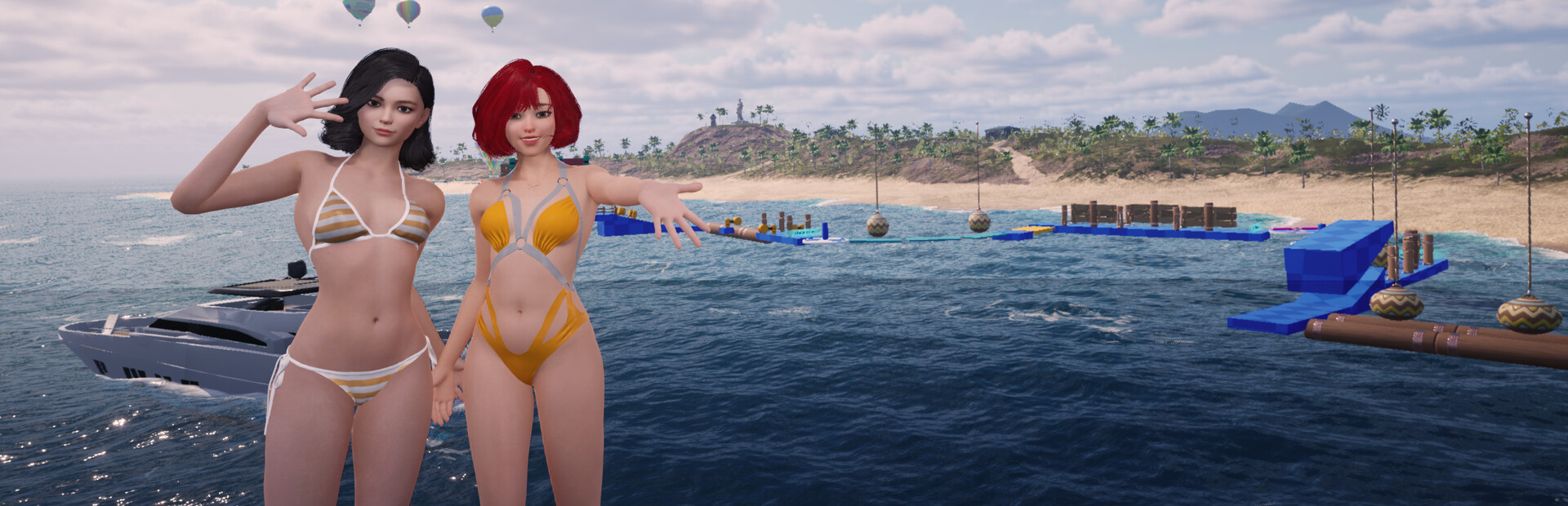 Beauty Girl Chronicles: Island Obstacle Challenge