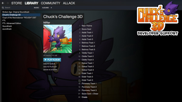 Скриншот из Chuck's Challenge 3D: Soundtrack & DLC