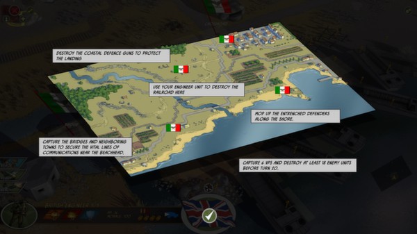 Скриншот из Battle Academy : Operation Husky