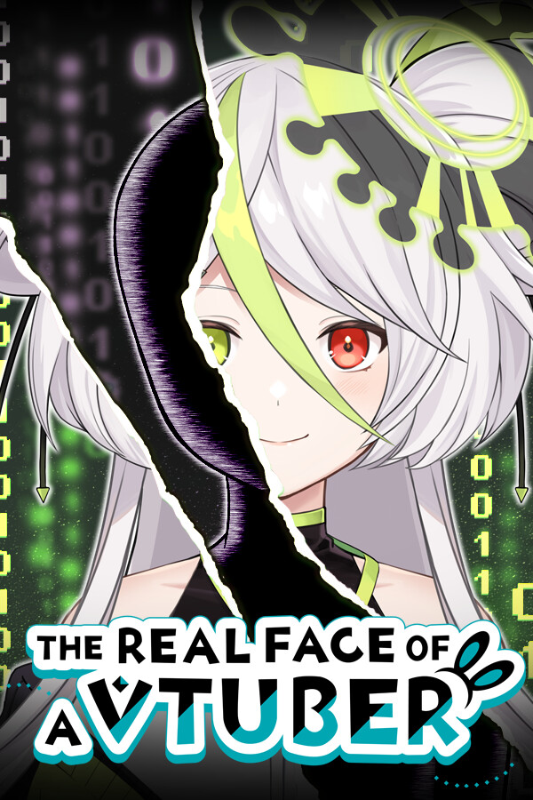 Steam portrait for The Real Face of a VTuber.