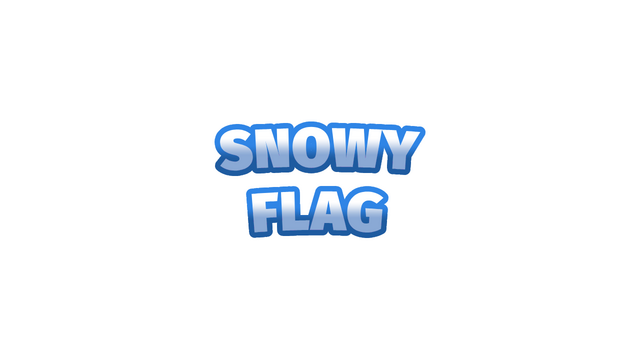 Snowy Flag Logo