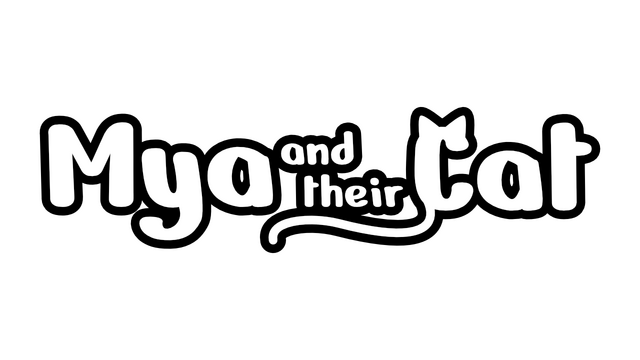 Mya and their Cat Logo