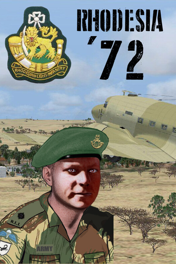 Steam portrait for Rhodesia '72.