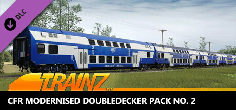 Trainz 2022 DLC - CFR Modernised Doubledecker Pack No. 2 cover art