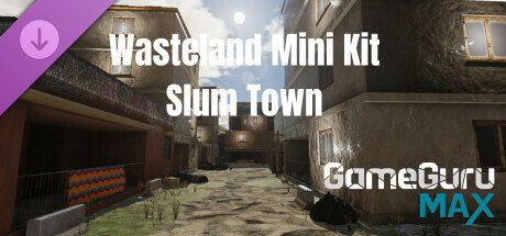 GameGuru MAX Wasteland Mini Kit - Slum Town cover art