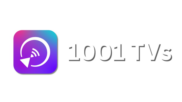 1001 TVs: Screen Mirroring Logo