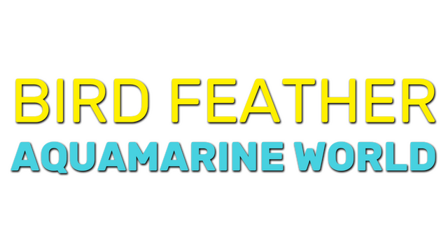 Bird Feather: Aquamarine World Logo