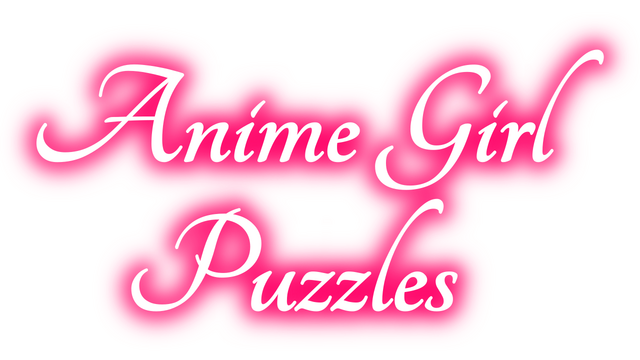 Anime Girl Puzzles Logo