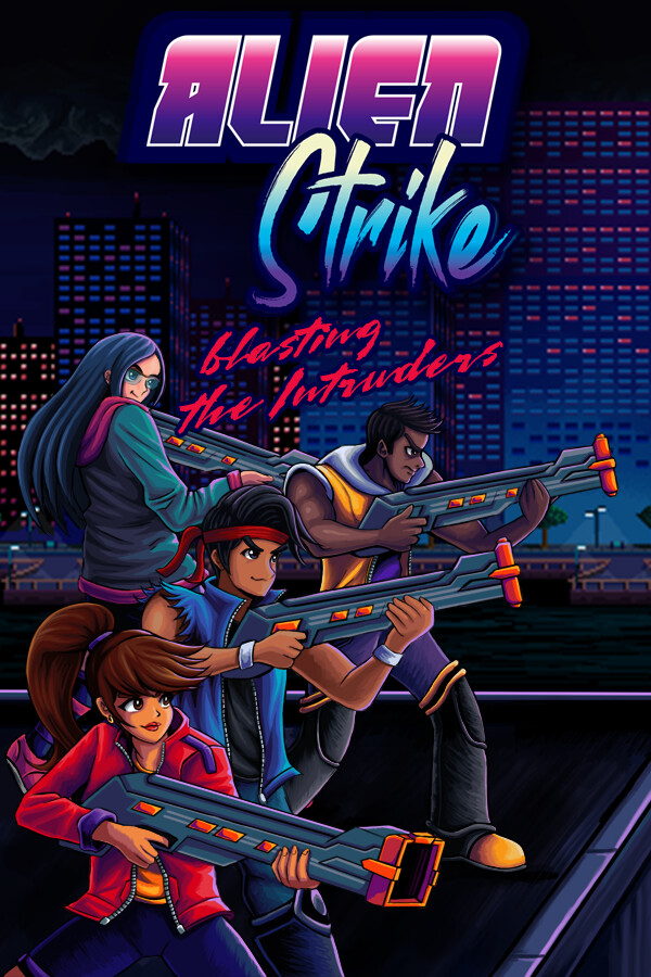 Steam portrait for Alien Strike: Blasting the Intruders.