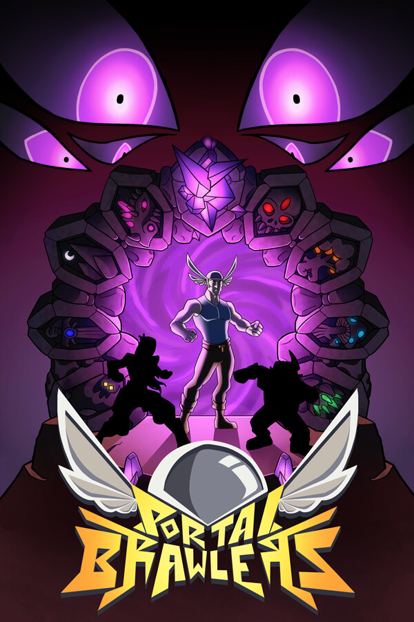 Steam portrait for Portal Brawlers.