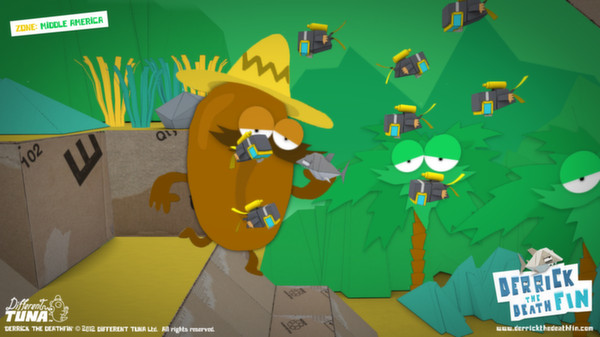 Derrick the Deathfin game for windows Pc 1