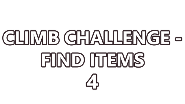 Climb Challenge - Find Items 4 Logo