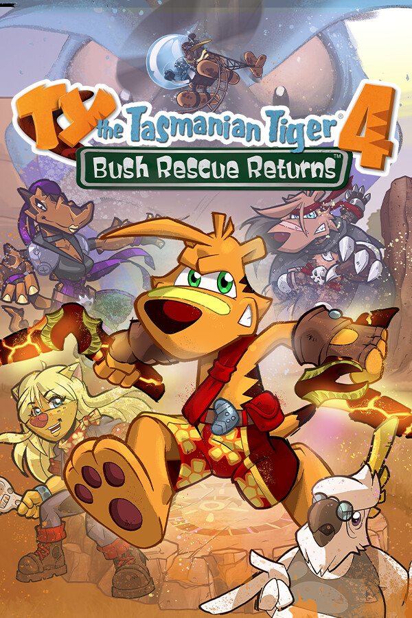 TY the Tasmanian Tiger 4 for steam