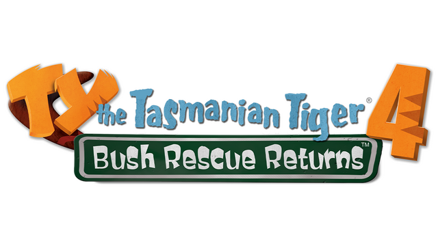 TY the Tasmanian Tiger 4 Logo