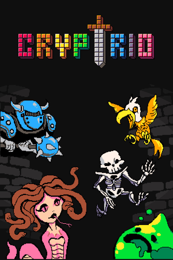 Steam portrait for Cryptrio.