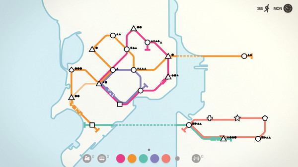 Mini Metro screenshot