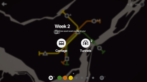 Скриншот из Mini Metro
