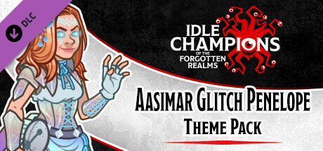 Idle Champions - Aasimar Glitch Penelope Theme Pack cover art