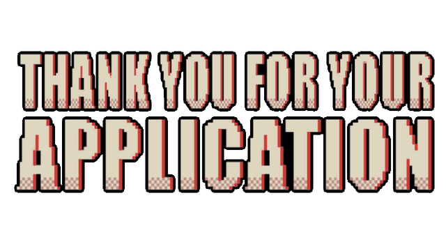 Thank You For Your Application Logo