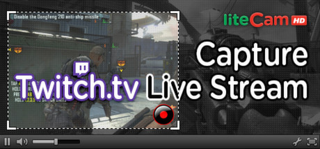 liteCam HD: Capture twitch.tv Live Stream cover art