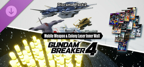 GUNDAM BREAKER 4 - Diorama Pack 2 - Mobile Weapon & Colony Laser Inner Wall cover art