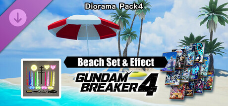 GUNDAM BREAKER 4 - Diorama Pack 4 - Beach Set & Effect cover art