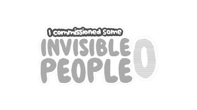 I commissioned some invisible people 0 Logo