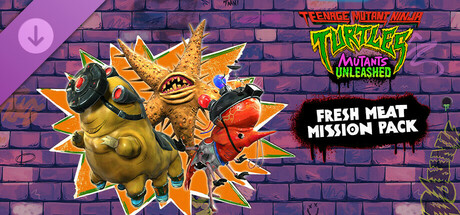 Teenage Mutant Ninja Turtles: Mutants Unleashed - Fresh Meat Mission Pack cover art