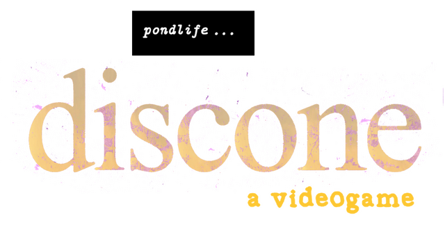 pondlife: discone (a videogame) Logo