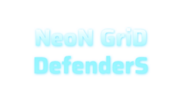 Neon Grid Defenders Logo
