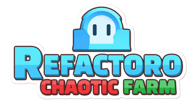 Refactoro: Chaotic Farm Logo