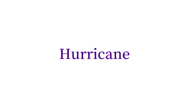 Hurricane Logo