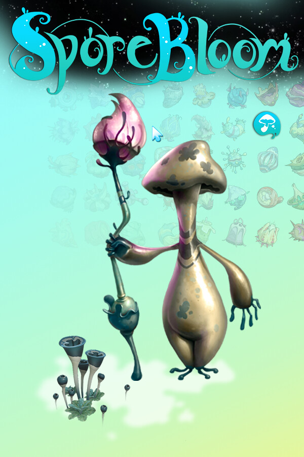 Steam portrait for SporeBloom: Mycelium Master.