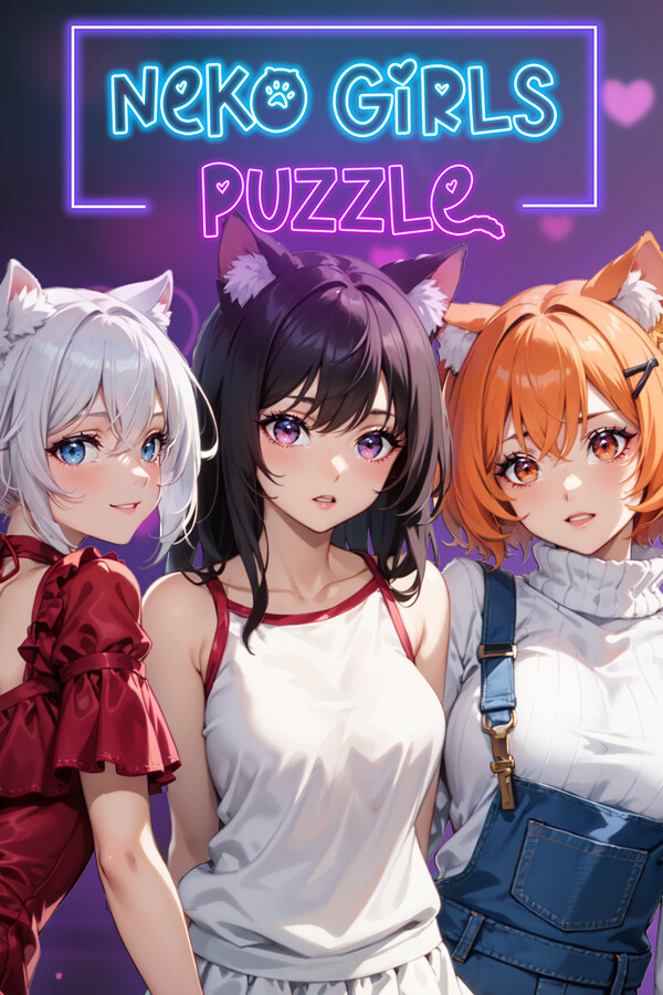 Steam portrait for Neko Girls Puzzle.