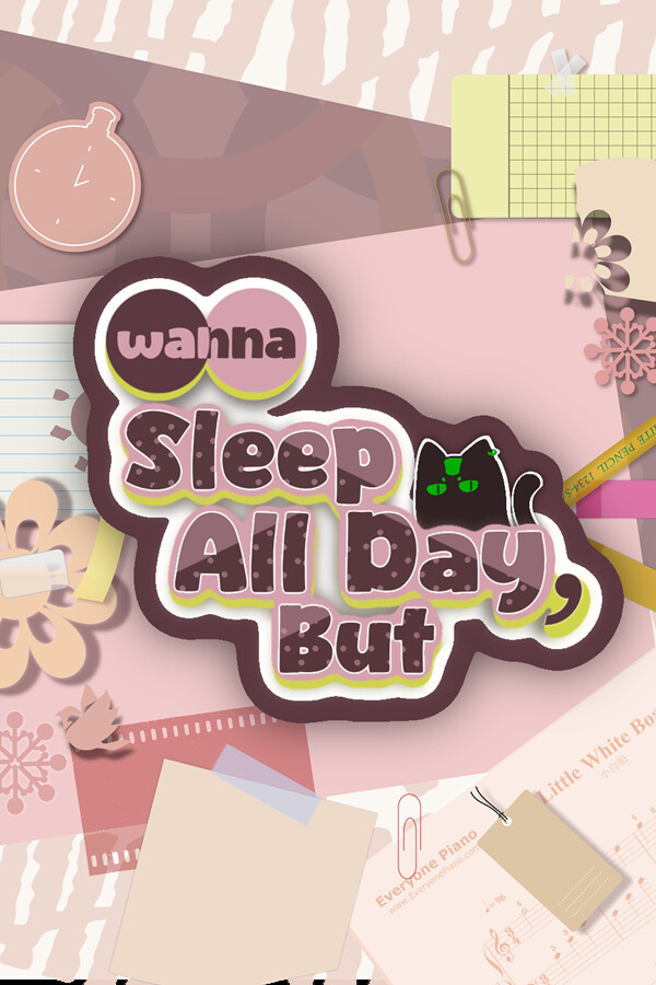Steam portrait for Wanna Sleep All Day,But.