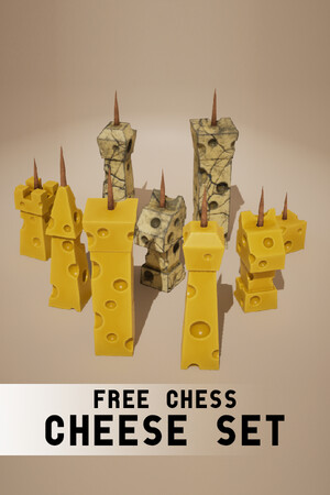 Free Chess: Cheese Set