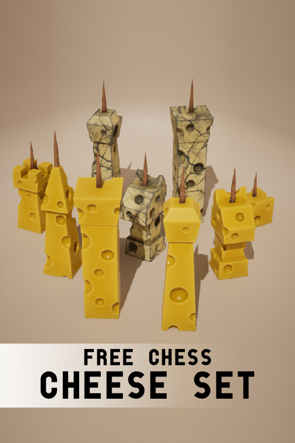Free Chess: Cheese Set for steam